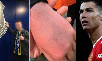 niño es agredido por cristiano ronaldo