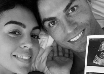 felices cristiano ronaldo y georgina
