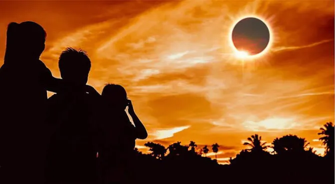 primer eclipse solar del año 2022