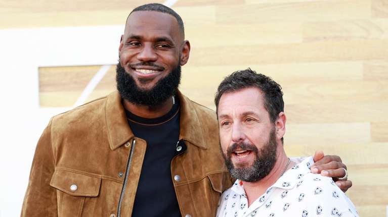 adam sandler y lebron james juntos