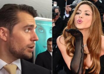 Cavill es fanatico de Shakira