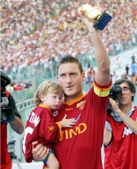 Francesco Totti es el ganador de la Bota de Oro 2007