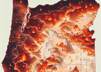 Actualizaciones en Vivo: Mapeo de Incendios Forestales en Oregon 2021