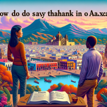 ℹ ¿Cómo se Dice Gracias en Oaxaca? Descubre las Formas Locales
