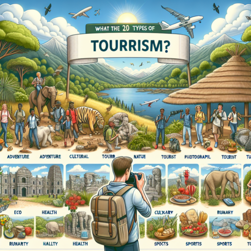 ¿Cuáles son los 20 tipos de turismo?