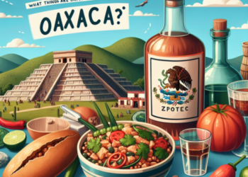 ¿Qué cosas son originarias de Oaxaca?