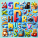 poster abecedario infantil