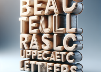 letras mayusculas bonitas