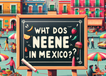 ¿Qué significa nene en México?